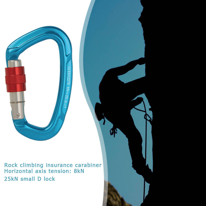 Multifunction Backpack Climbing Carabiner Outdoor Camping Hammock D Shape B