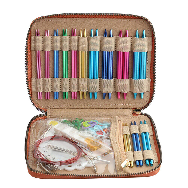 13pair Interchangeable Circular Crochet Kit with Accessories (ck169 c5) Newly