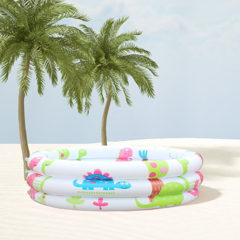 Practical Mini Inflatable Pool Circular Basin Lovely Bathtub Summer Water T