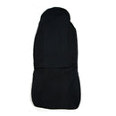 Universal Car Front Rear Seat Covers Cushion Pad for Crossovers SUV Black
