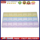 21 Grids Weekly Pills Storage Box Candy Sundries Container Home Organizer