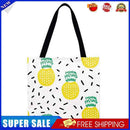 Pineapple Printed Shoulder Shopping Bag Casual Large Tote Handbag 40*40CM