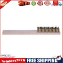 Copper Plating Wire Brush for Cleaning and Polishing Wood Handle DIY Tool
