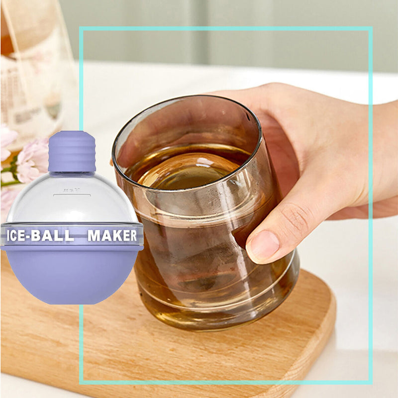 Silicone & BPA Material Ice Molds - Easily Unmolding Ice Balls for Ice Chilling