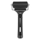 Black Rubber Roller Brush Rubber Roller DIY Painting Craft Tools(6cm) Newly