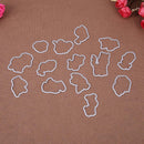 Metal Animals Punching Molds Stencil Scrapbooking Stamp Embossing Paper Kar