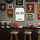 Rectangular Metal Sign Plaque Tin Signs Toilet Tin Plate Art Wall Posters