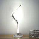LED Spiral Table Light Eye Protection Reading Lighting Lamp (White Light) Newly