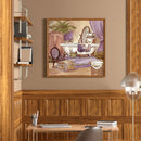 5D DIY Diamond Painting Kits Full Square Drill Indoor Bathtub Wall Picture Decor