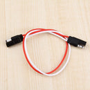2-Pin SAE Plug Trailer Light Wiring Harness Extension Flat Wire Connector Newly