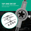 Multi-function Screw Tap Die Set Thread Cutting Tapping Hand Tool (12pcs)