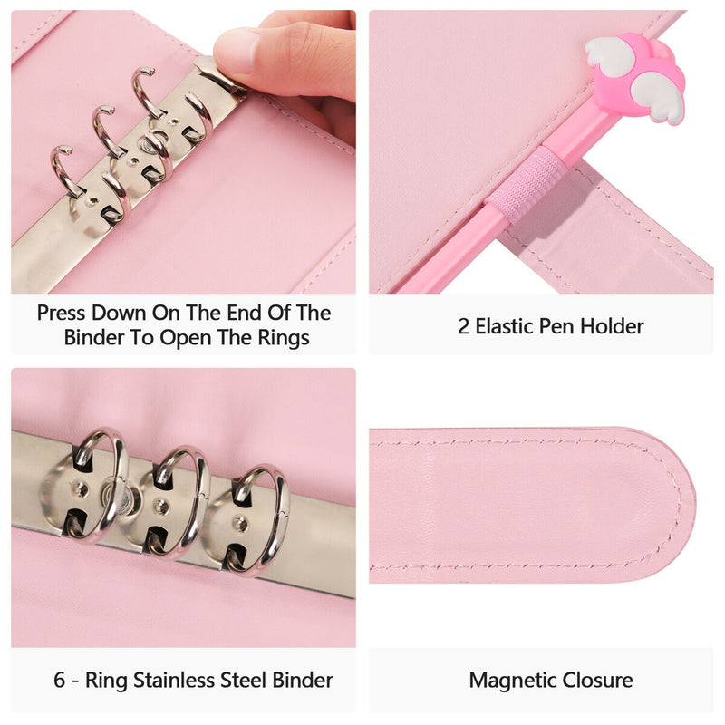 With Cash Envelopes Cash Organizer Book Budget Binder Notebook Budget Book