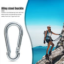 Alloy Steel Carabiner Outdoor Camping Hook Buckle Climbing Tools (8mm)