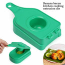 Banana Bacon Mold Kitchen Tools Manual Meatball Express Meatloaf Mold Press M7F5
