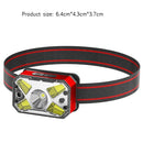 Light Induction Headlamp COB Lighting LED Charging Fishing Small Headlight