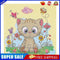 5D DIY Diamond Painting Cartoon Cat Partial Special Shape Drill Art (UP107)