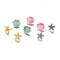 Women Jewelry Fashion Accessories 4 Pairs/Set Stud Earrings Shell Starfish