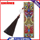 DIY Special Shaped Diamond Painting Leather Bookmark Creative Tassel Book Marks