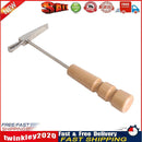 Kalimba Tuning Hammer Wooden Handle Metal Tuning Hammer for Thumb Piano Newly