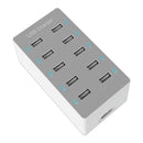 10 Port USB Charger 50W Desktop Charging Station for Phone Tablet (EU) Newly