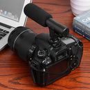 Mic-01 Interview Digital HD Video Stereo Camera Microphone for Nikon Z6 Z7 D5300
