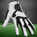1pc Golf Gloves Anti-slip Left Hand Microfiber Glove for Men (White 23)