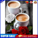 Painting By Numbers Kit DIY Coffee Hand Painted Canvas Oil Art Picture Gift