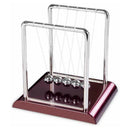 Newton's Cradle Metal Pendulum Ball Science Desk Table Decor Balance Steel P5E8