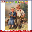 5D DIY Full Drill Diamond Painting Warm Old Lovers Cross Stitch Embroidery