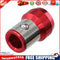 Screwdriver Magnetic Ring Powerful Magnet Anti-Slip Screw Bit Holder (Red)