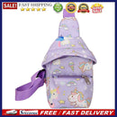 Fashion Cartoon Print Chest Bag Children Girls Boys Hats Nylon Crossbody Bags