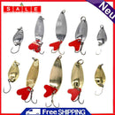 Heummyo 10pcs/Pack Fish Bait Spoon Bait Set Metal Hard Bait Curls Ki