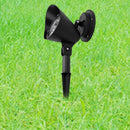 Pack Outdoor 3-LED Powered by Solar or Battery Power Garden Lands Lawn