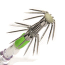 Button Battery Operated LED Light Fishing Lure Squid Hook Light (Red) Newly