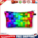 Abstract Printed Hand Hold Travel Storage Cosmetic Bag Toiletry Bag