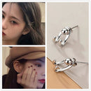Fashion Simple Gifts Women Jewelry Type C Earrings Rear-hanging Korean