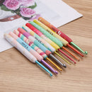 Craft Sewing Braid Sewing Hand Crochet Hooks Ceramic aluminum Knitting Needles