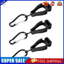 6pcs Glove Grabber Clamp Catcher Safety Working Clip Holder Hanger (Black)