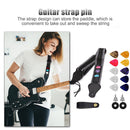 14x Guitar Strap with 10 Guitar Picks for Acoustic Electric Guitar Bass Belts