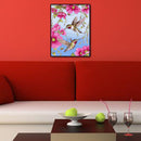 Hand Painted Artwork Frameless DIY Flying Bird Painting By Numbers Art Picture