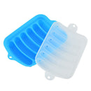 DIY Sausage Making Mold Food Grade Silicone Handmade Hot Dog Mold (Blue) Newly