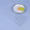 4pcs/Set Grid Transparent Texture Mat Cake Border Decorating Tool Cake Mold