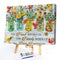 Frameless Painting By Numbers Vase Birds DIY Handmade Drawing On Canvas Gifts