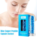 Blue Copper Peptide Capsule Essence Facial Serum Repair Moisture Skin Care_