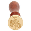 Wax Seal Stamp Plant Printed Fire Painting Stamping DIY Envelopes (C137) Newly