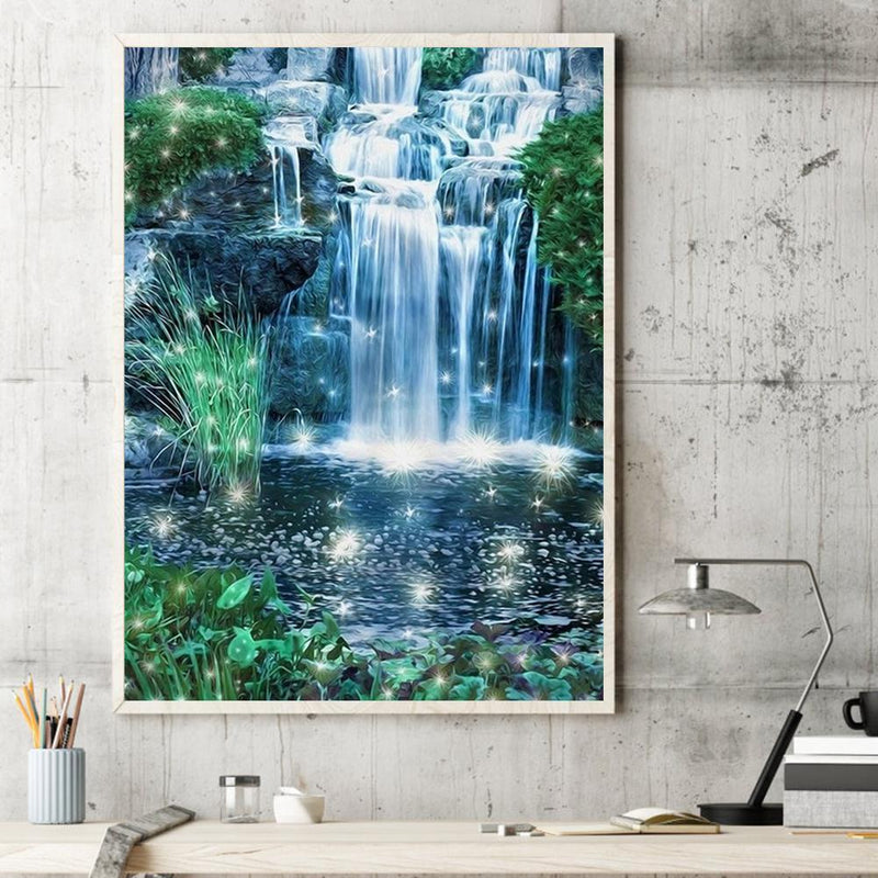 5D DIY Full Drill Diamond Painting Landscape Painting Cross Stitch Kits Decor