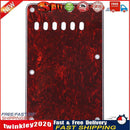 6 Holes Guitar Tremolo Cavity Cover Back Plate for ST SQ (Red Tortoise) Newly