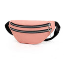 Fashion Fanny Chest Bag Women Suede Solid Color Casual Shoulder Messenger Pack