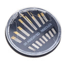 30pcs Household Hand Sewing Needles Set Leather Canvas Carpet Repair Tool