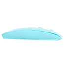 Optical Wireless Mouse 2.4G Receiver Ultra-thin for Computer PC light blue